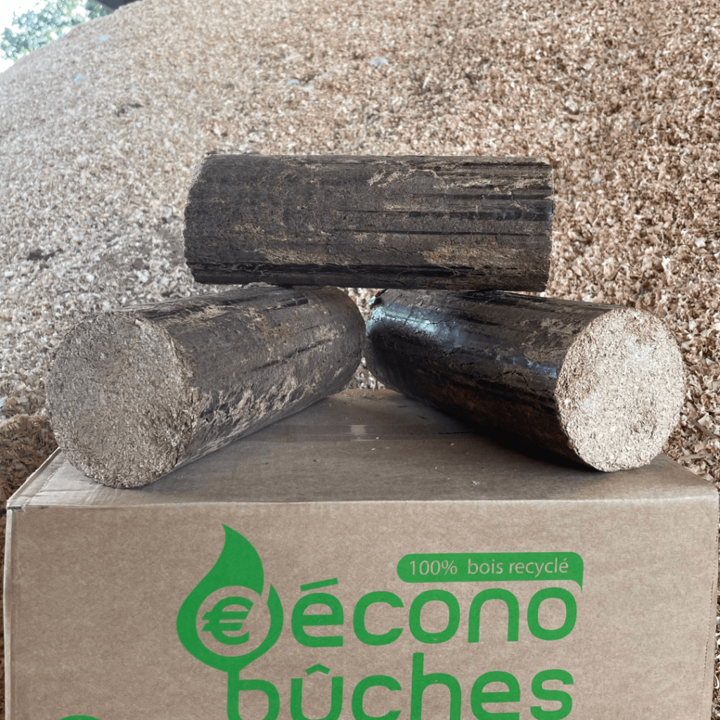 Bûches densifiées